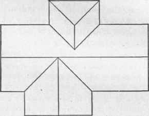 Fig. 28 Plan of Roof with Four Gables.