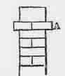 Fig. 113. Brick on edge Coping.