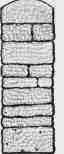 Fig. 126. Random Rubble Walling built in Courses.