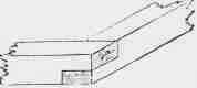 Fig. 162. Halved Angle Joint of Wall Plates.
