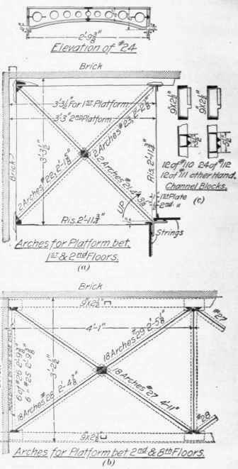 Combined Elevator And Stair Shafts 178