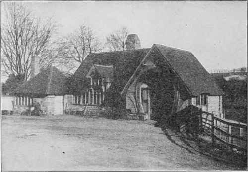 BLACKSMITH SHOP AT PENSHURST, ENGLAND