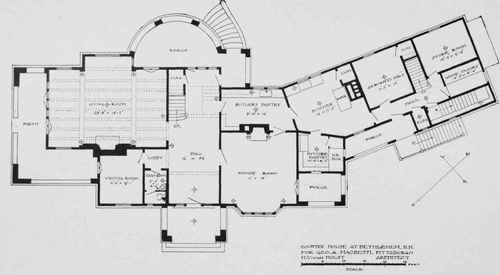 FIRST Story Plan FIRST STORY PLAN OF COUNTRY HOUSE AT BETHLEHEM, N. H.