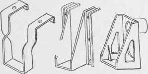 Fig. 169. Joist Hangers.
