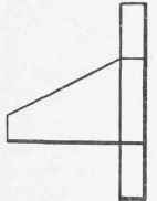 Fig. 29. Unsatisfactory Outline for Latch Face.