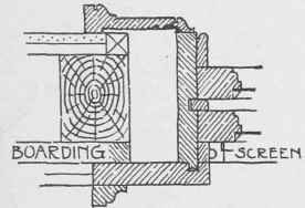 Fig. 39. Window Frame Outside of Boarding.
