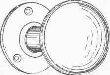 Fig. 43. Spun Brass Knob.