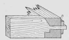 Fig. 48. Pegged Tenon and Tusk Joint