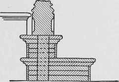 Fig. 53. Vertical Section through Bottom Part of Bullnose Stair.