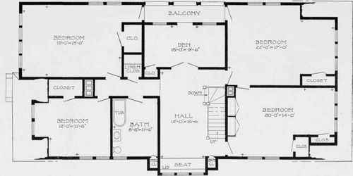 SECOND FLOOR PLAN