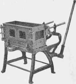 Fig. 150. Ideal Concrete Block Machine.