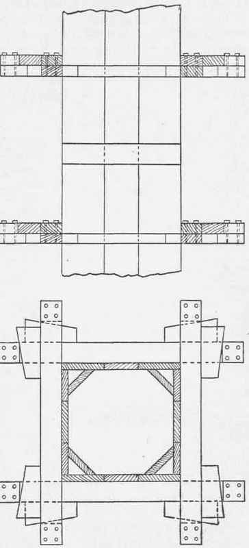 Fig. 162. Column Forms for Locust Realty Company Building.
