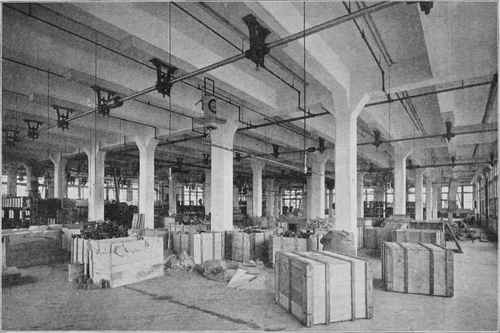 Fig. 198. Interior of Factory Building for the Erben Harding Company, Philadelphia, Pa.