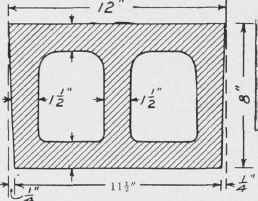 Fig. 205. Section of Plaster Block.