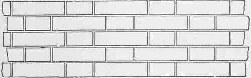 Fig. 37. Flemish Bond.
