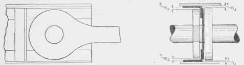 Fig. 48. Eye Bar and Built Up Member Showing Clearance Allowed