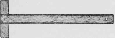 Fig. G. Mahogany Bound T Square