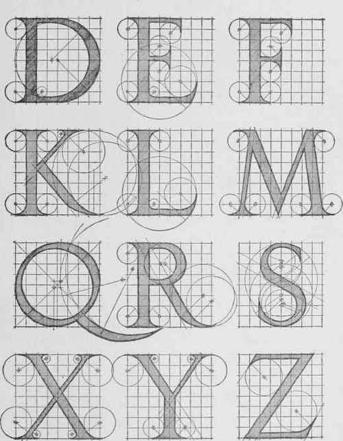 Letter Forms 0600239