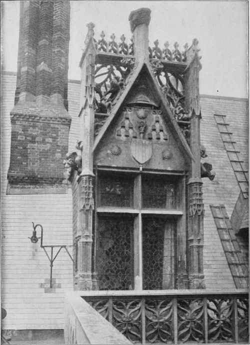 DORMER ON MUSEE DE CLUNY, PARIS, FRANCE