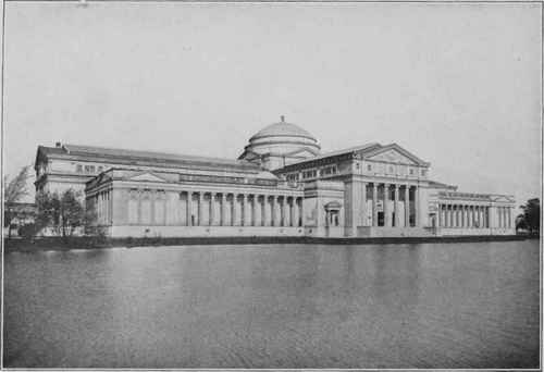 FINE ARTS BUILDING OF THE COLUMBIAN EXPOSITION OF 1893, NOW THE FIELD COLUMBIAN MUSEUM, JACKSON PARK, CHICAGO, ILL.