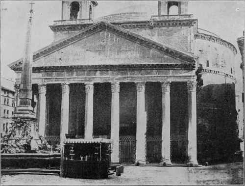 Fig 103. Exterior of Pantheon.Rome.