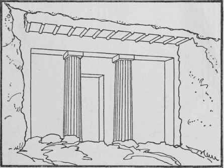 Fig. 31. Egyptian Rock Cut Temple.