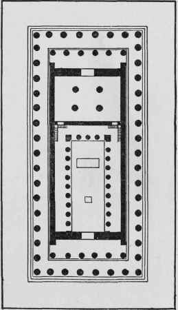Fig. 34. Plan of Parthenon, Athens.