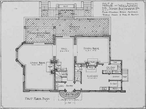 HOUSE AT WOLLASTON, MASS.