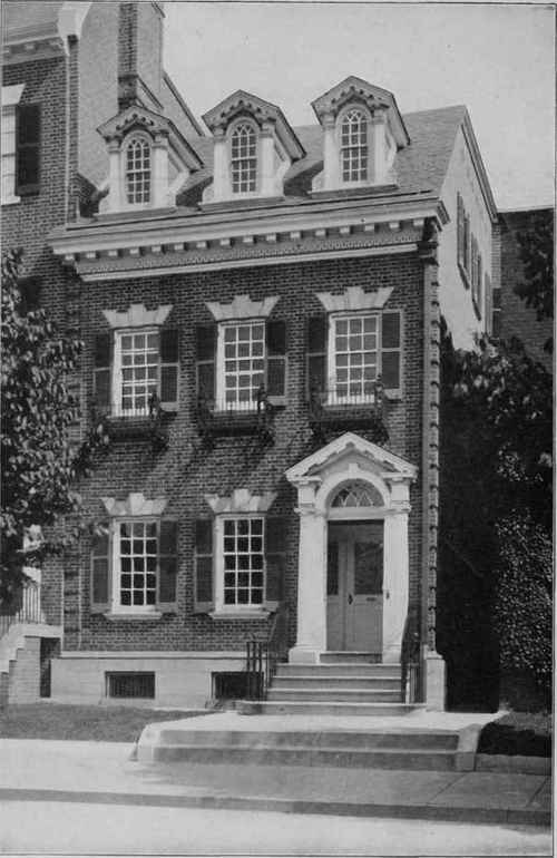 HOUSE IN WASHINGTON, D. C.