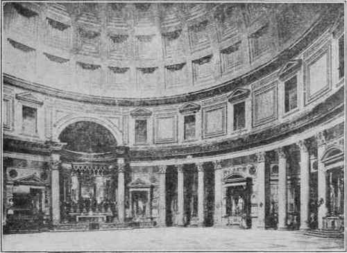 Pig, 103. Interior of the Pantheon, Rome.
