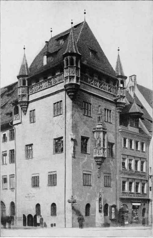 THE NASSAUER HAUS IN NURNBERG, GERMANY