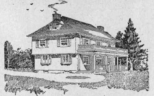 A SHINGLED HOUSE.