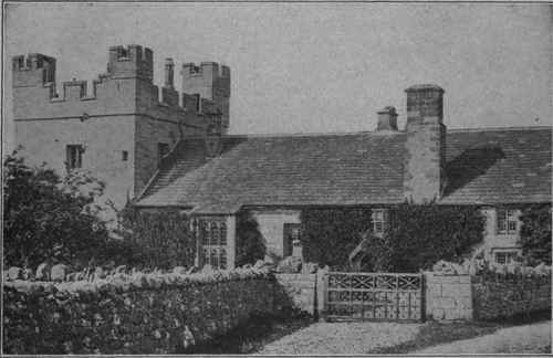 HOME OF ONE OF OUR ENGLISH STUDENTS; TOWER PORTION BUILT BEFORE THE DISCOVERY OF AMERICA.