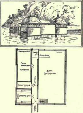 C. Rosenthal, Architect. Fig. 206. Bathing House, Woollahra Point.