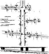 Plan of a System of Stoneware Drain pipes.