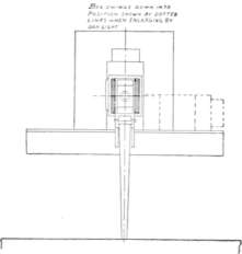 End Elevation Of Camera And Standard For Same.