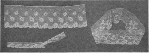 Fig. 159. Lace joined invisibly.