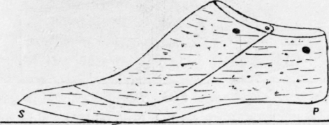 Fig. 90. Bevel Toe. Boot Last