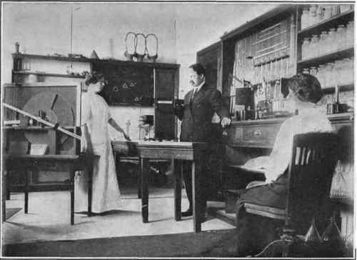 Testing The Memory With Professor Jastrow' S Memory Apparatus Private Laboratory, Society Of Applied Psychology