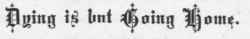 Brief Epitaphs 736