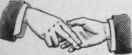 Fig. 1. The snob that sticks out two fingers when shaking hands.