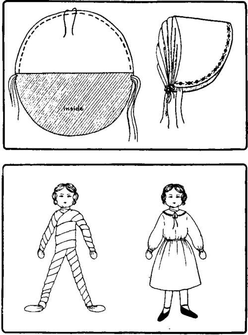 A sun bonnet
