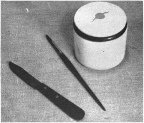 The tools for making a coil