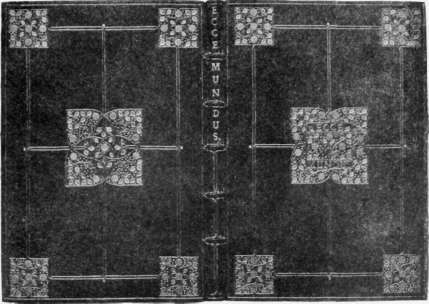 Binding in Maroon Morocco Designed and Tooled by W. Mellor