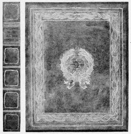 Book Cover Decoration Maize Motive by Jessie van Brunt