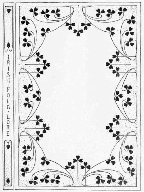 Bookbinding: Shamrock Design. By E. de Rheims.