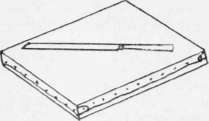 Fig. 37.   Gold Cushion and Knife.