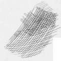 Fig. 6. Cross hatching in curved lines.