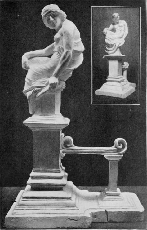 Fire dog. By Ernest Copestick,
