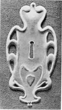 Hammered Brass Door Furniture By H. H. Stansfield